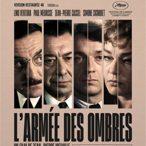 Jeudi 30 mai 2024 20h30/Cinéma Véo Muret, L’Armée des ombres